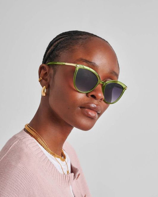 Hovedbilde Ravello Round Sunglasses Green Transparent