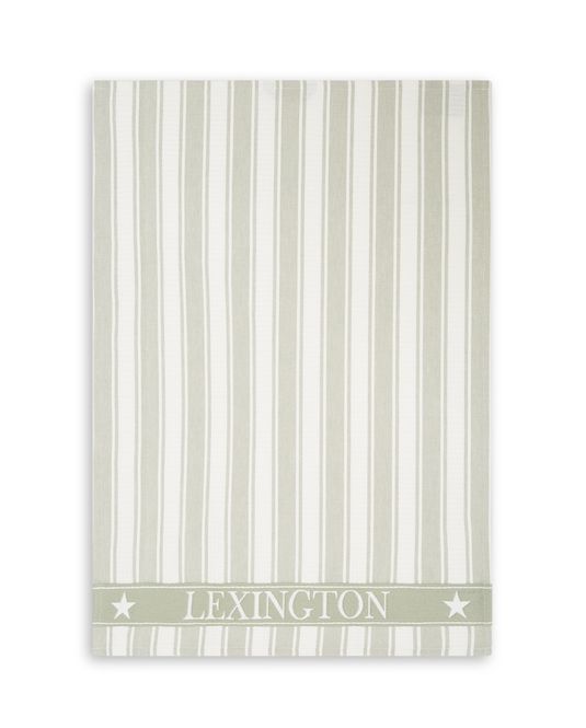 Hovedbilde Lexington Icons kjøkkenhåndkle Sage Green/White