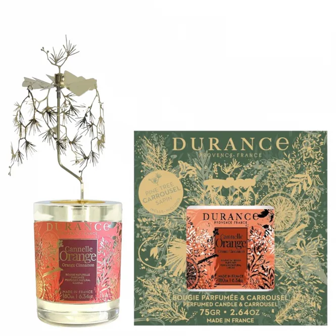 Hovedbilde Durance duftlys 75g orange cinnamon.karusell