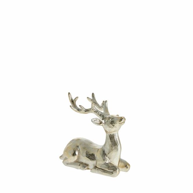 Hovedbilde Sisillia decoration deer 8.5cm. L. Gold Liggende