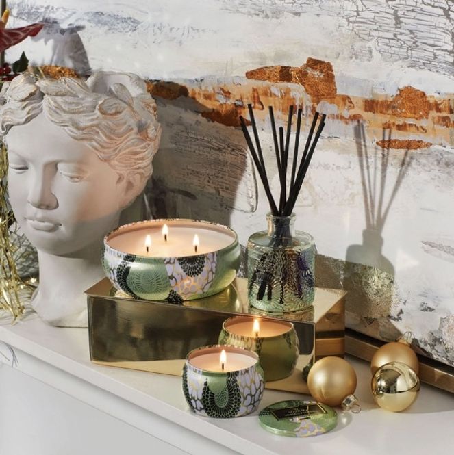 Hovedbilde Voluspa White Cypress Mini Tin