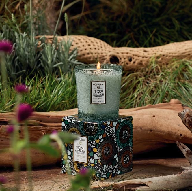 Hovedbilde Voluspa French Cade Lavender Boxed Candle 60t