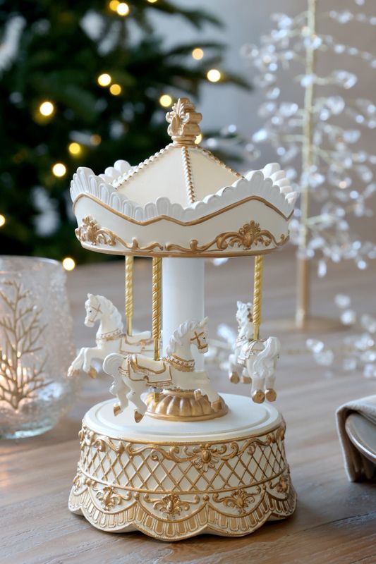Noël Spilledåse m. karrusel