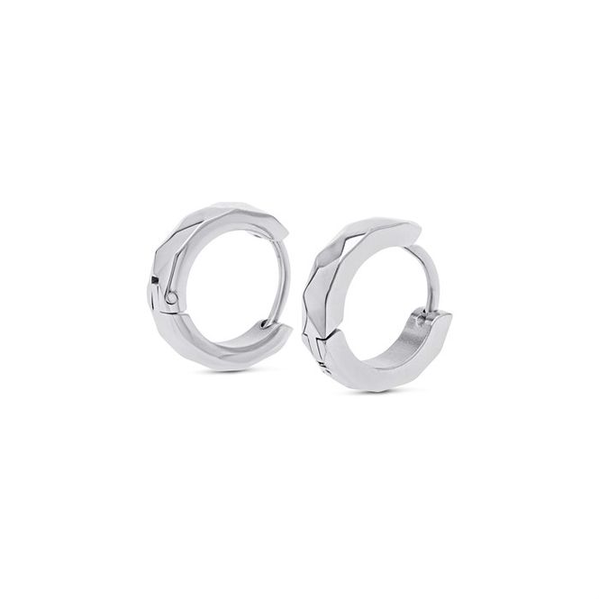 Hovedbilde Noor - Spike Hoop Earrings 16mm Stainless Steel ...