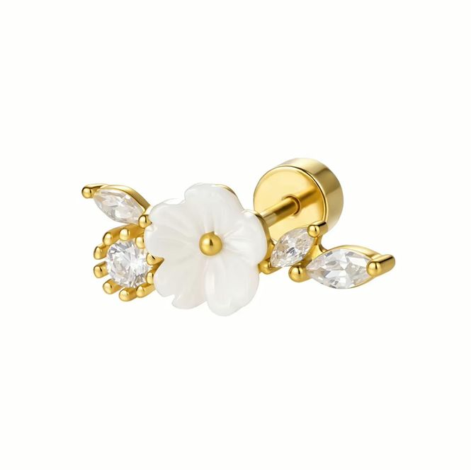 Hovedbilde Gemma Piercing 18k Gold 