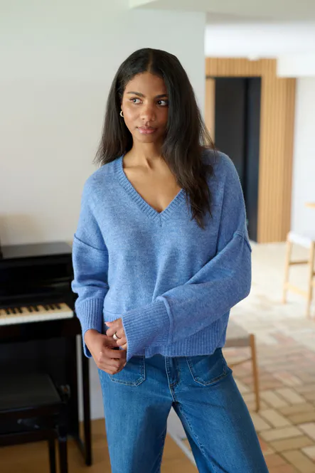 Bilde av Fridana Pullover - Ebb and Flow Melange