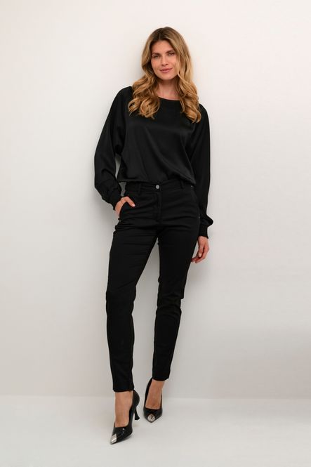 Hovedbilde Lea Rivet Pant Long - Black Deep