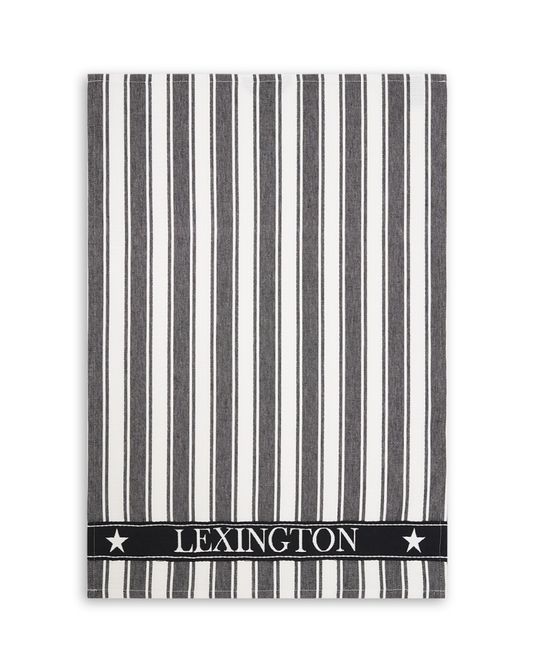 Hovedbilde Lexington Icons kjøkkenhåndkle Black/White