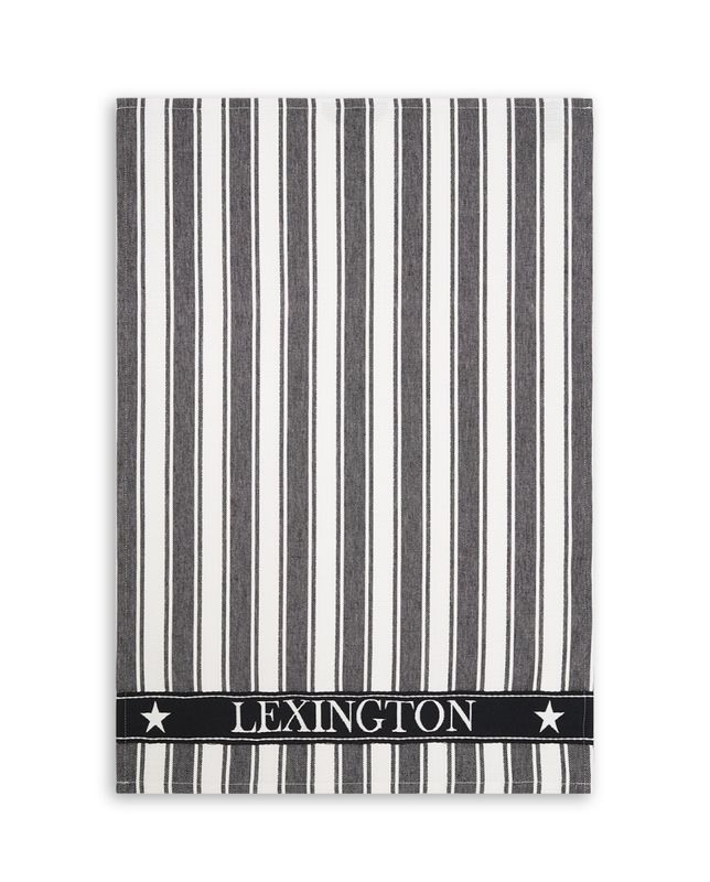 Lexington Icons kjøkkenhåndkle Black/White