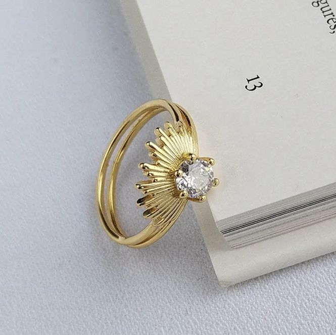 Hovedbilde Selma Ring 18K Gold Size 5