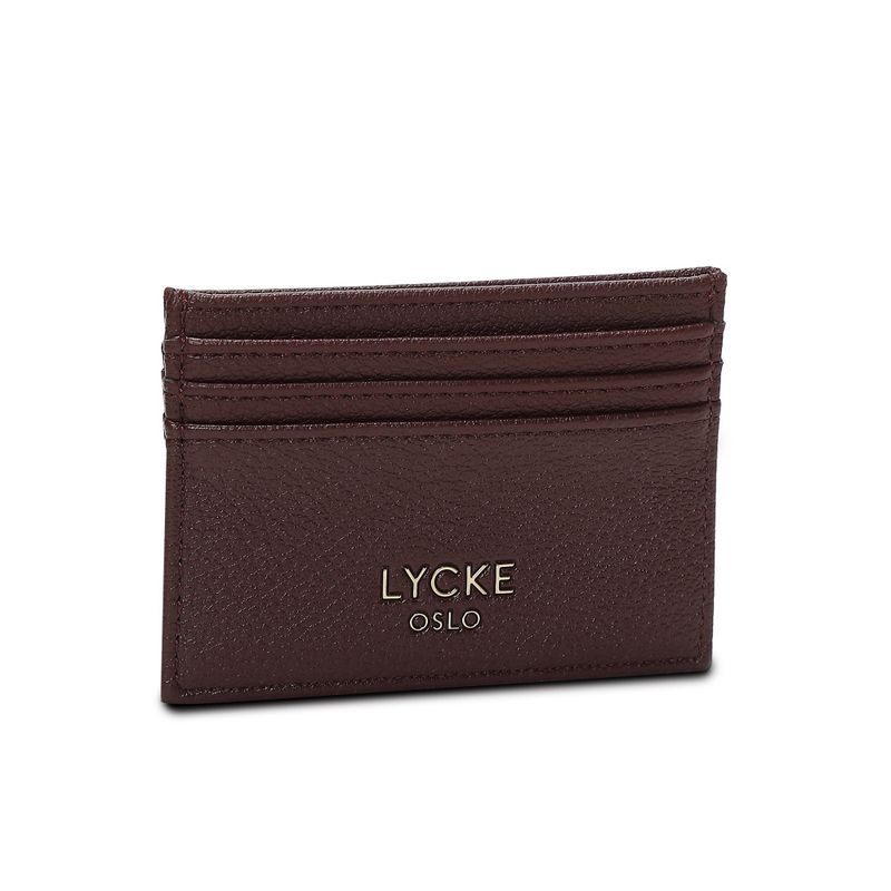 Cardholder Egersund Lycke Burgundy