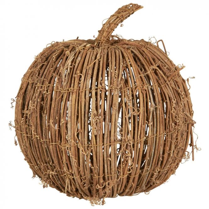 Hovedbilde Dekorative gresskar laget av grener - - - - -