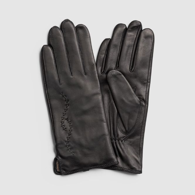 Hovedbilde Ladies glove Threading Decor Lambskin, Wool blend ...