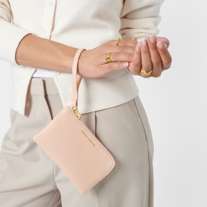 Hovedbilde Small Wristlet Pouch Nude pink