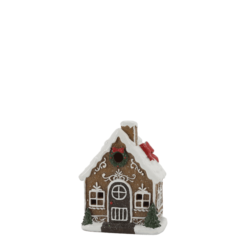 Noël Pepperkakehus m. LED