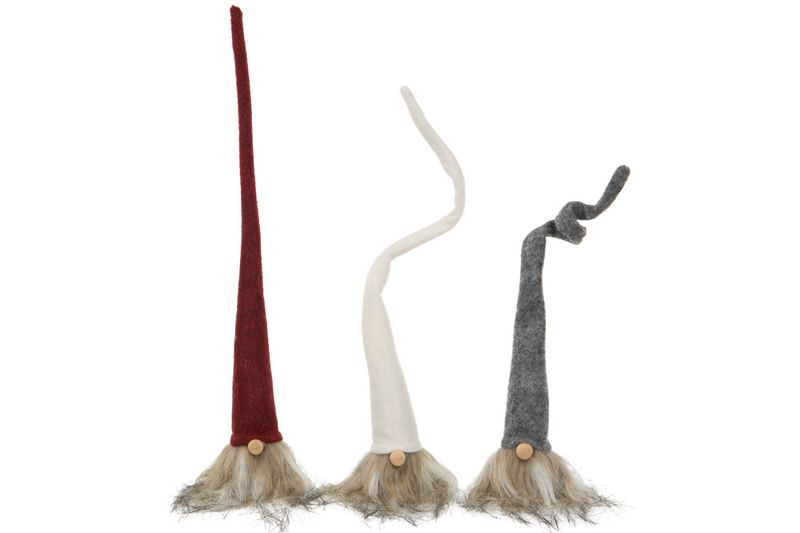 Nisse med ståltrådslue 30cm