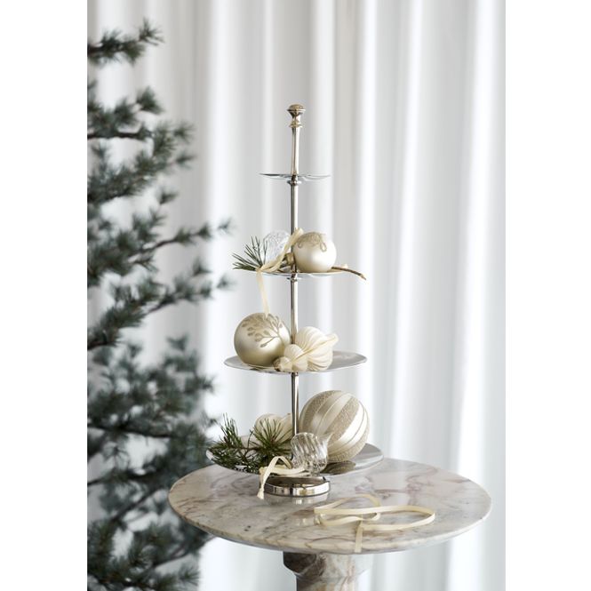 Hovedbilde Mistline bauble 8 cm. Off White