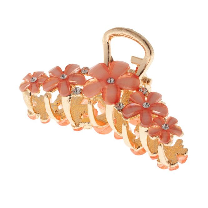 Hovedbilde Hairclip23 Flower Peach