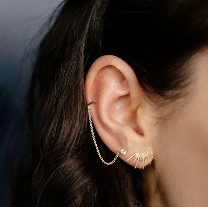 Hovedbilde Noel Earrings Stud 18K Gold
