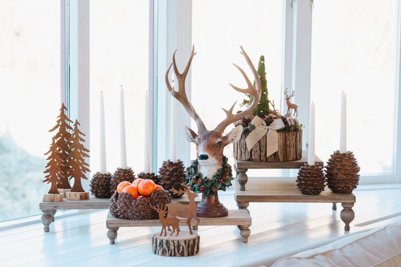 Piedestalbord Tanya – stor | mørk brun