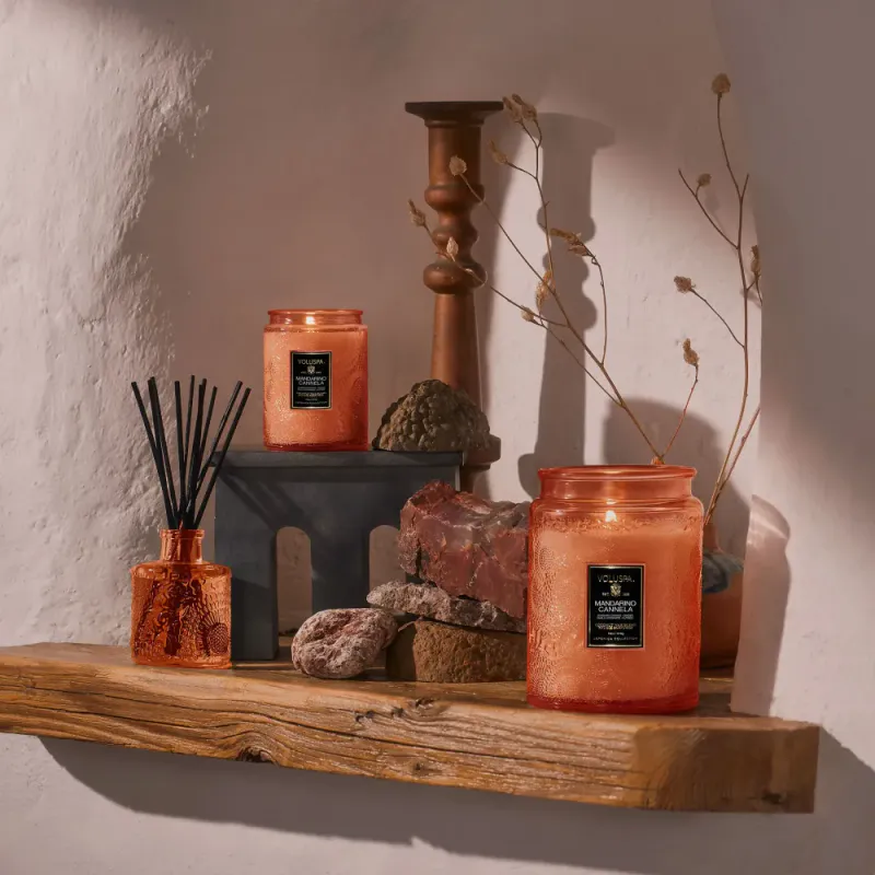 Mandarino Cannela Small Jar Candle 50t