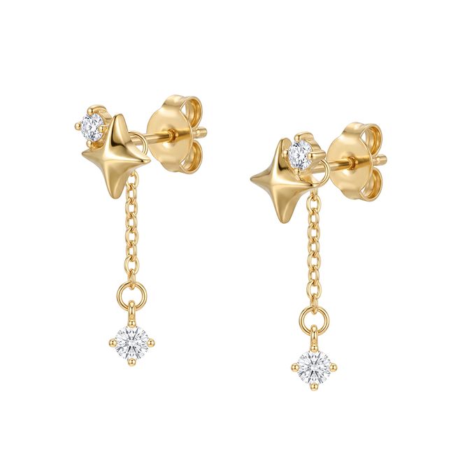 Hovedbilde Malin Earrings 18k gold
