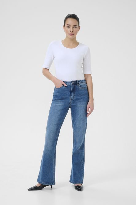 Hovedbilde KAforest HW Slim Fit Jeans Medium Blue Denim