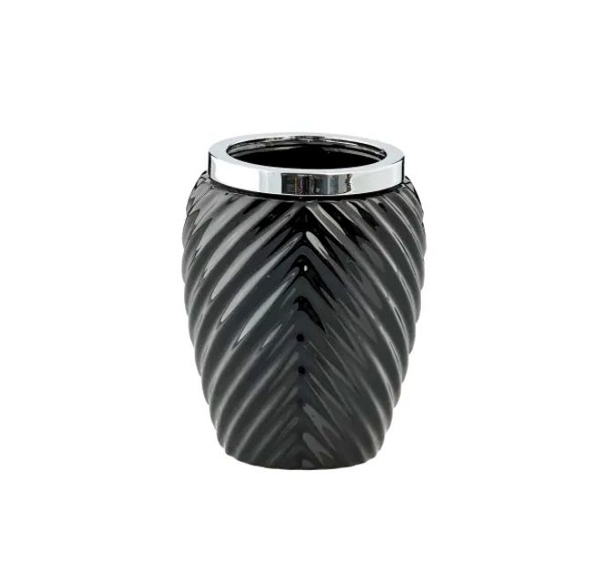 Hovedbilde Milda tannkrus H11xB8,5 cm. svart