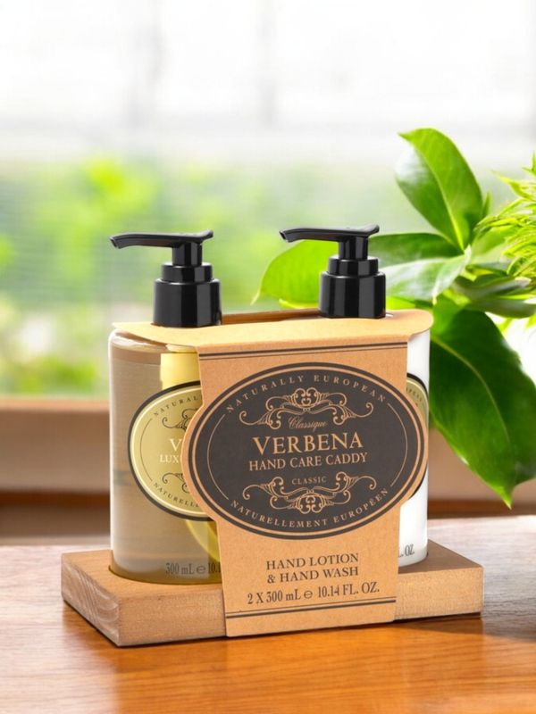 Hand Care Caddy Verbena 2x300ml