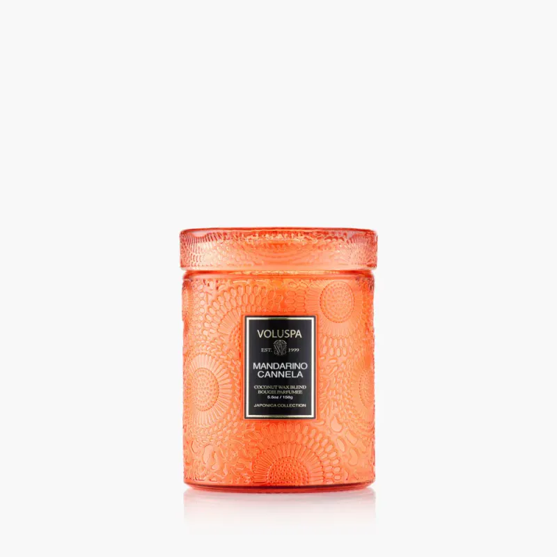 Mandarino Cannela Small Jar Candle 50t