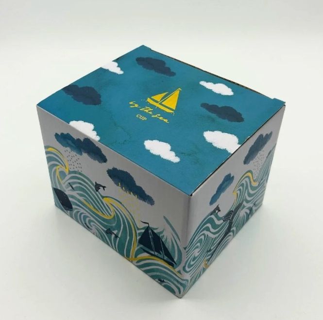 Hovedbilde By The Sea Storm Tea Cup