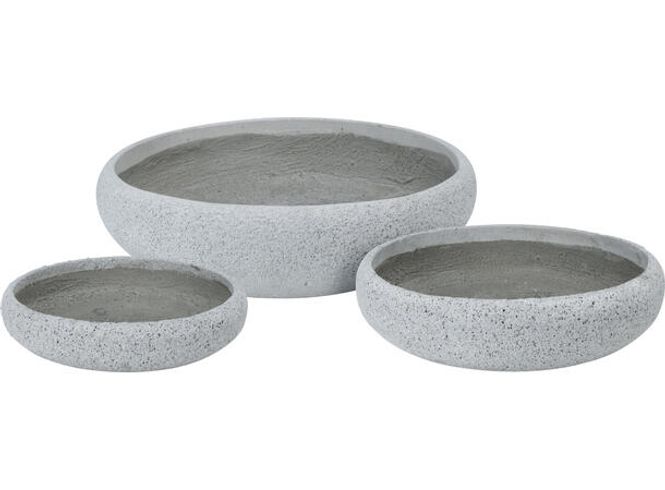 Hovedbilde Blomsterfat Sement S 33cm