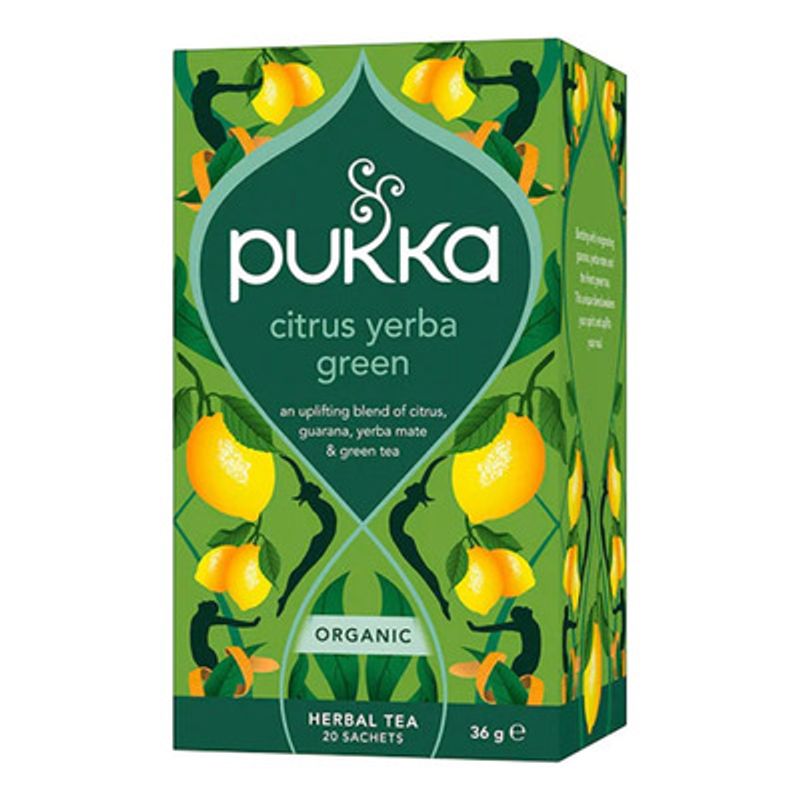Pukka Citrus Yerba Green