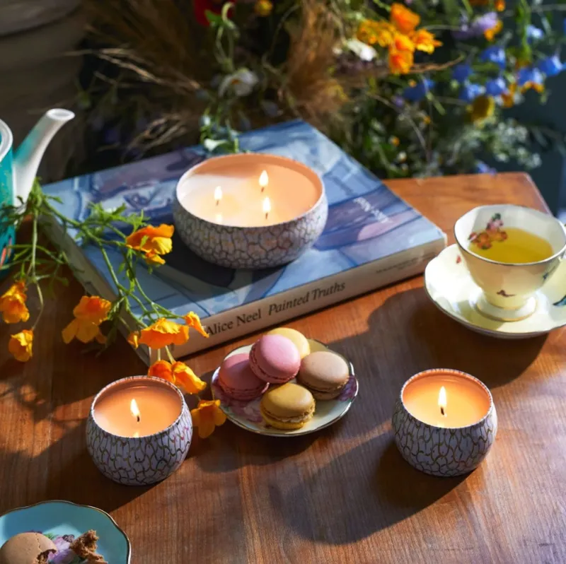 Voluspa WILDFLOWERS MINI TIN CANDLE 25t