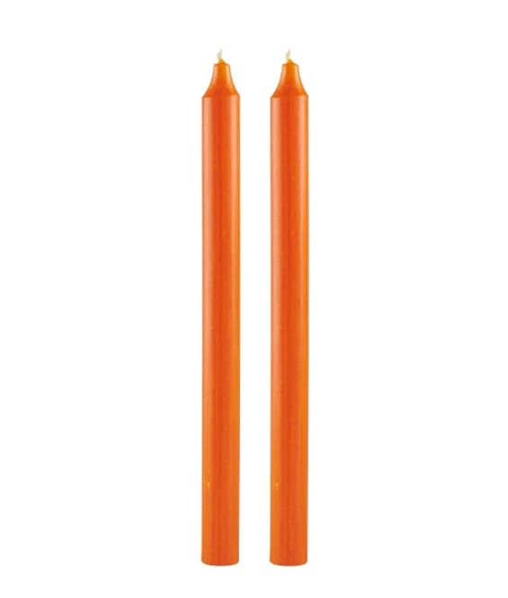 Hovedbilde Kronelys Orange 29cm 14t