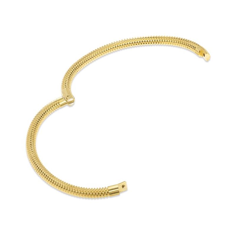 Laerke - Rounded Bracelet Stainless Steel Gold