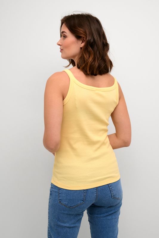 Carna Tank Top - Mellow yellow