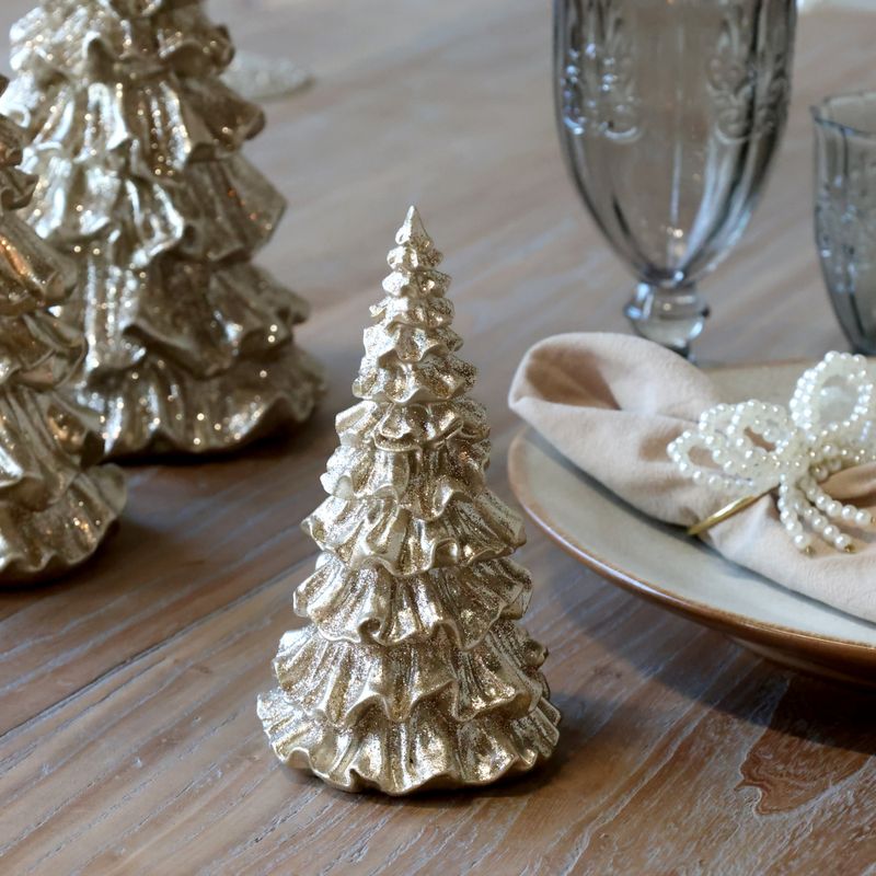 Juletre m. glitter 15cm