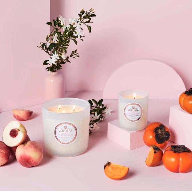 Hovedbilde Voluspa Saijo Persimmon boxed candle 60h 269g