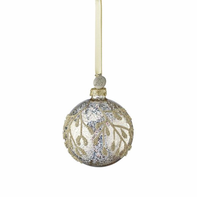 Hovedbilde Mistline bauble 8 cm. Ant. Silver