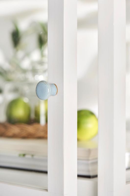 Knott Fie keramikk støvet blå