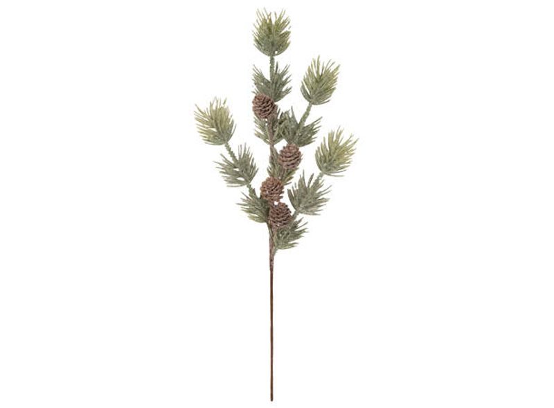 Kvist frostet gran kongler 52cm