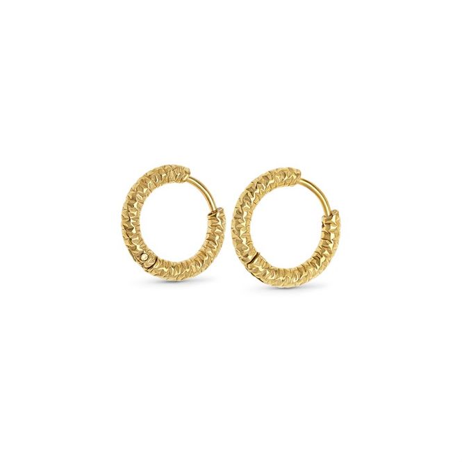Hovedbilde Torun - Hoop Earrings 16mm Stainless Steel Gold