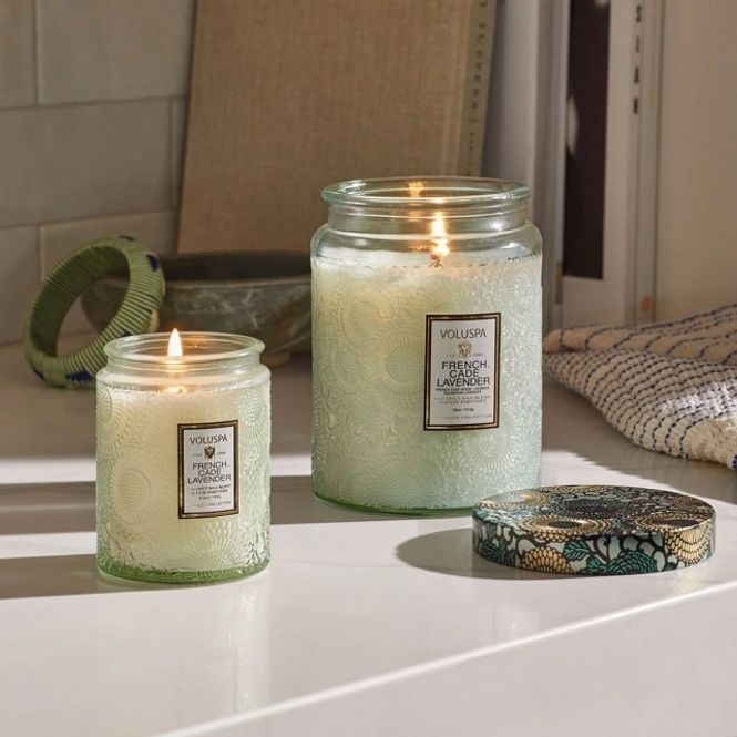 Hovedbilde Voluspa Large Jar Candle - French Cade & Lavender
