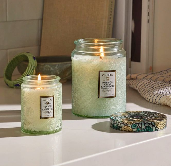Hovedbilde Voluspa French Cade Lavender Mini Glass Candle