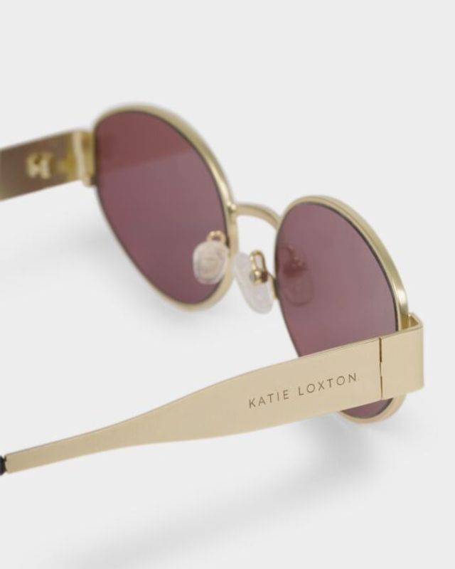 SIENA SUNGLASSES | Matte Gold / Tortoiseshell