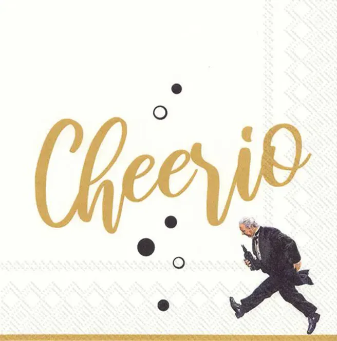 Hovedbilde Servietter Cheerio Gold Lunch