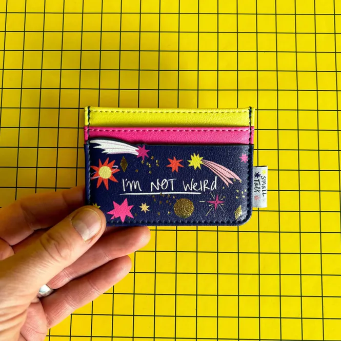 Hovedbilde Small Talk 'I'm Not Weird' Cardholder