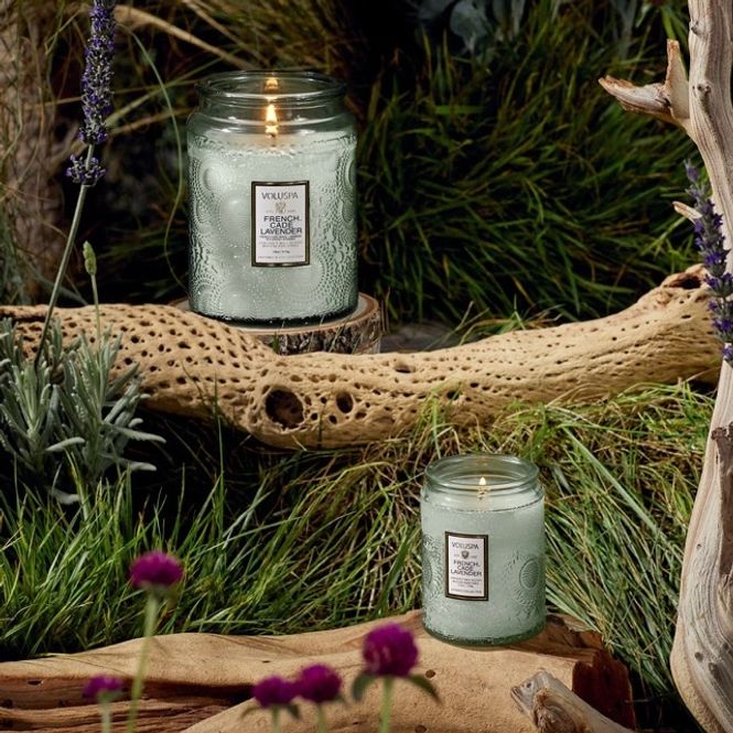 Hovedbilde Voluspa Large Jar Candle - French Cade & Lavender