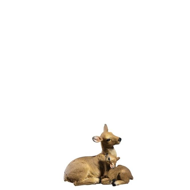 Hovedbilde Rådyr med kalv figur H6,5 cm – Natur